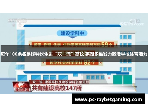 每年100余名足球特长生进“双一流”高校 芜湖多维发力激活学校体育活力